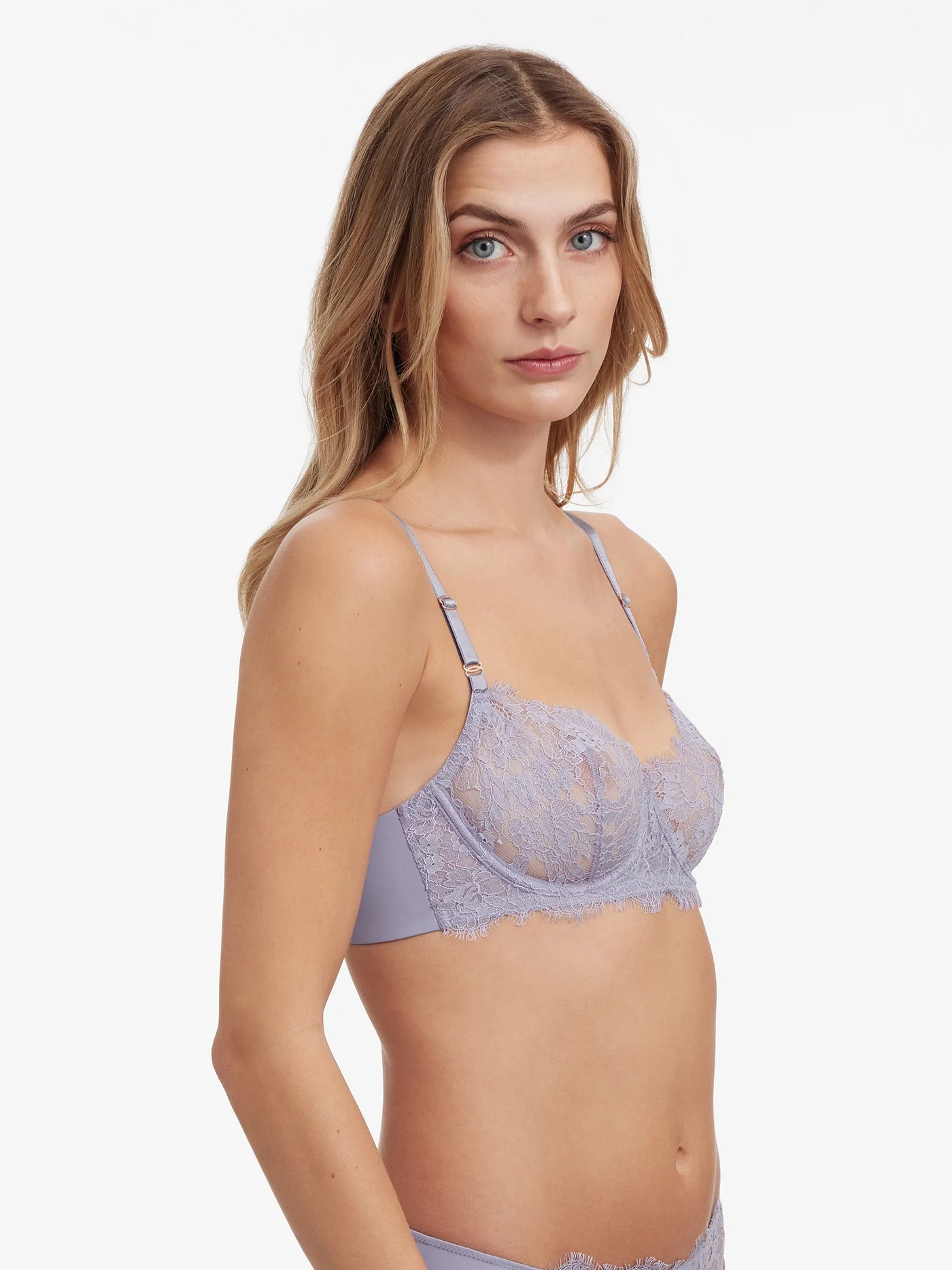 Entice Balconette Bra - Lavender Dusk