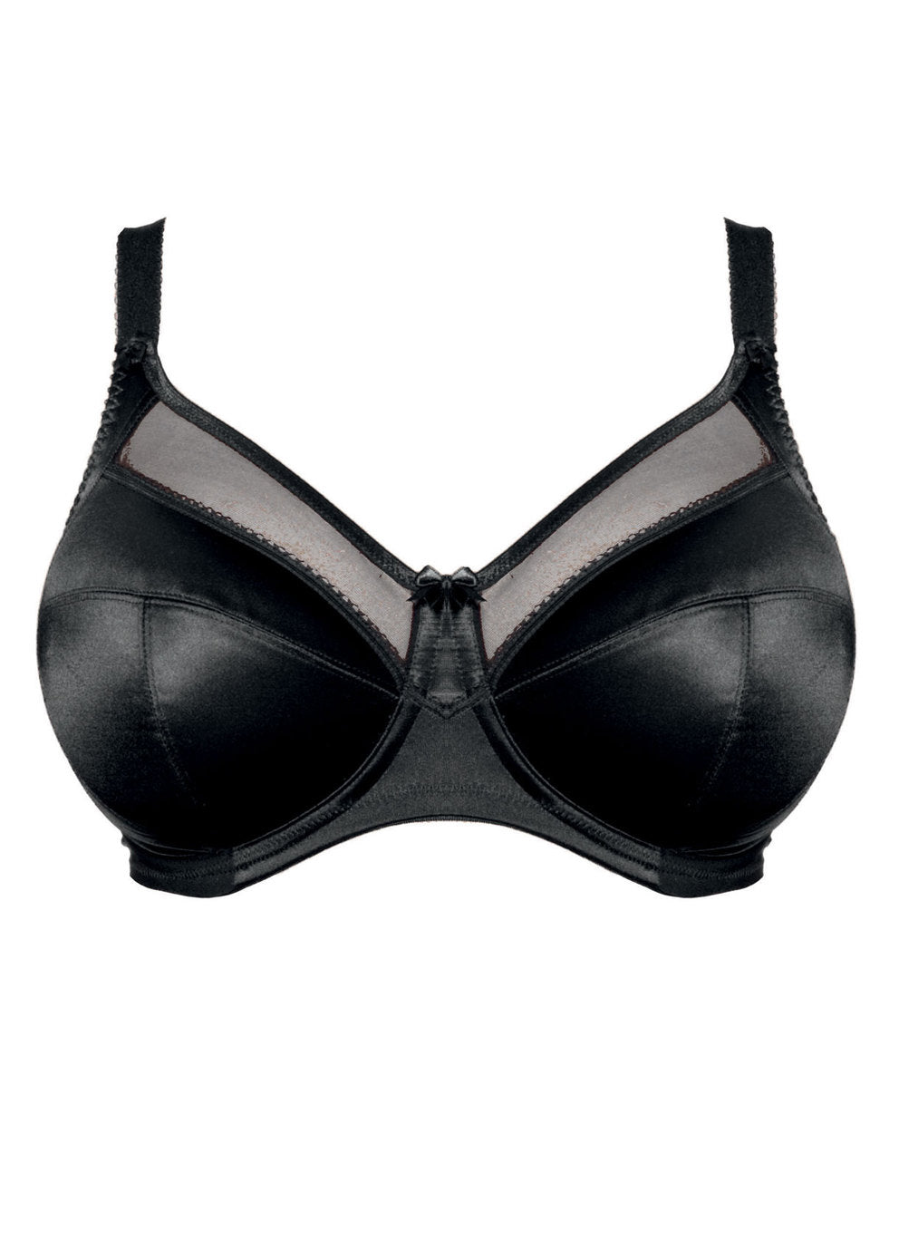 Keira Banded Bra -black