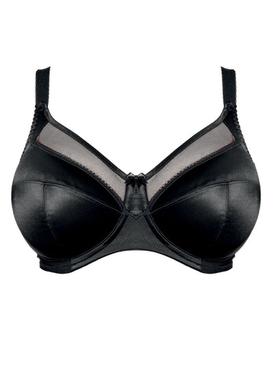 Keira Banded Bra -black