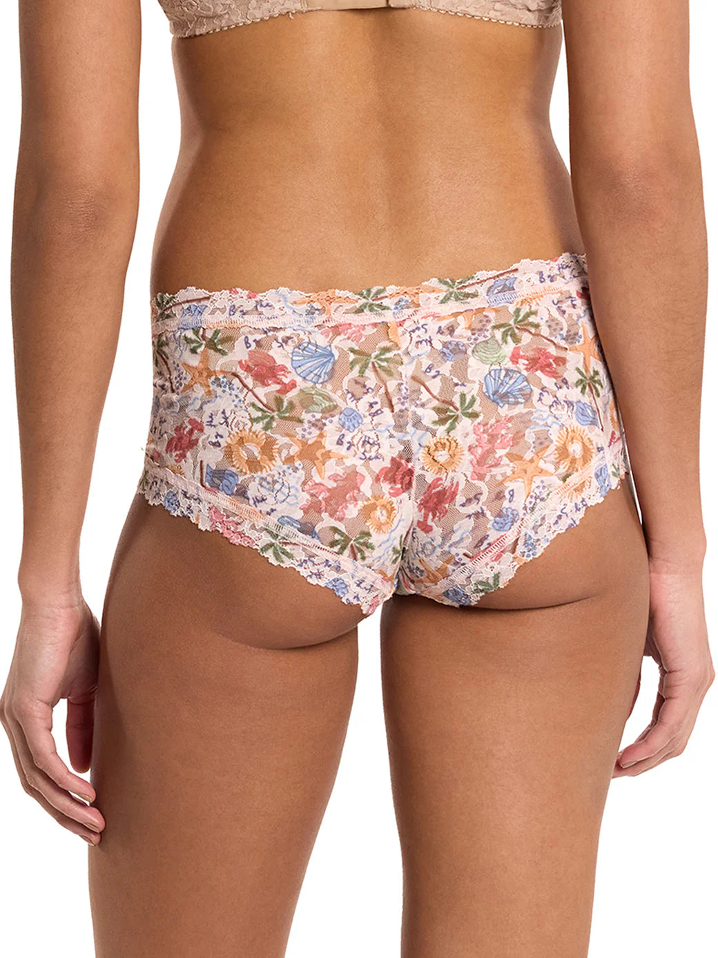 Signature Lace Boyshort - By The Sea Beige