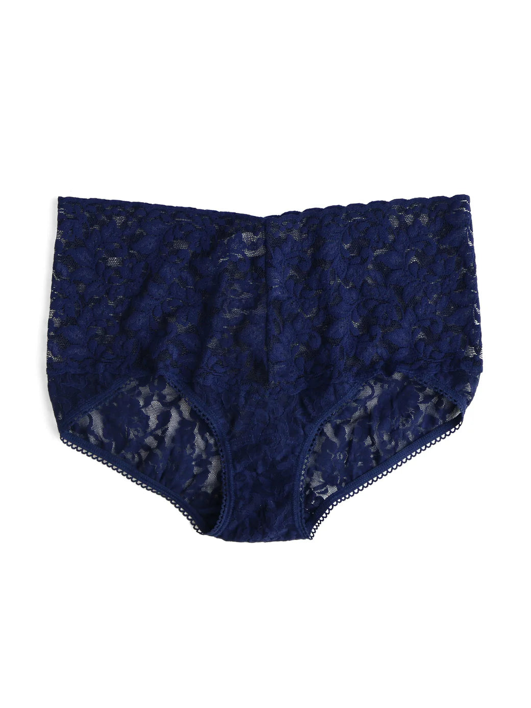 Retro Lace V-kini - Navy
