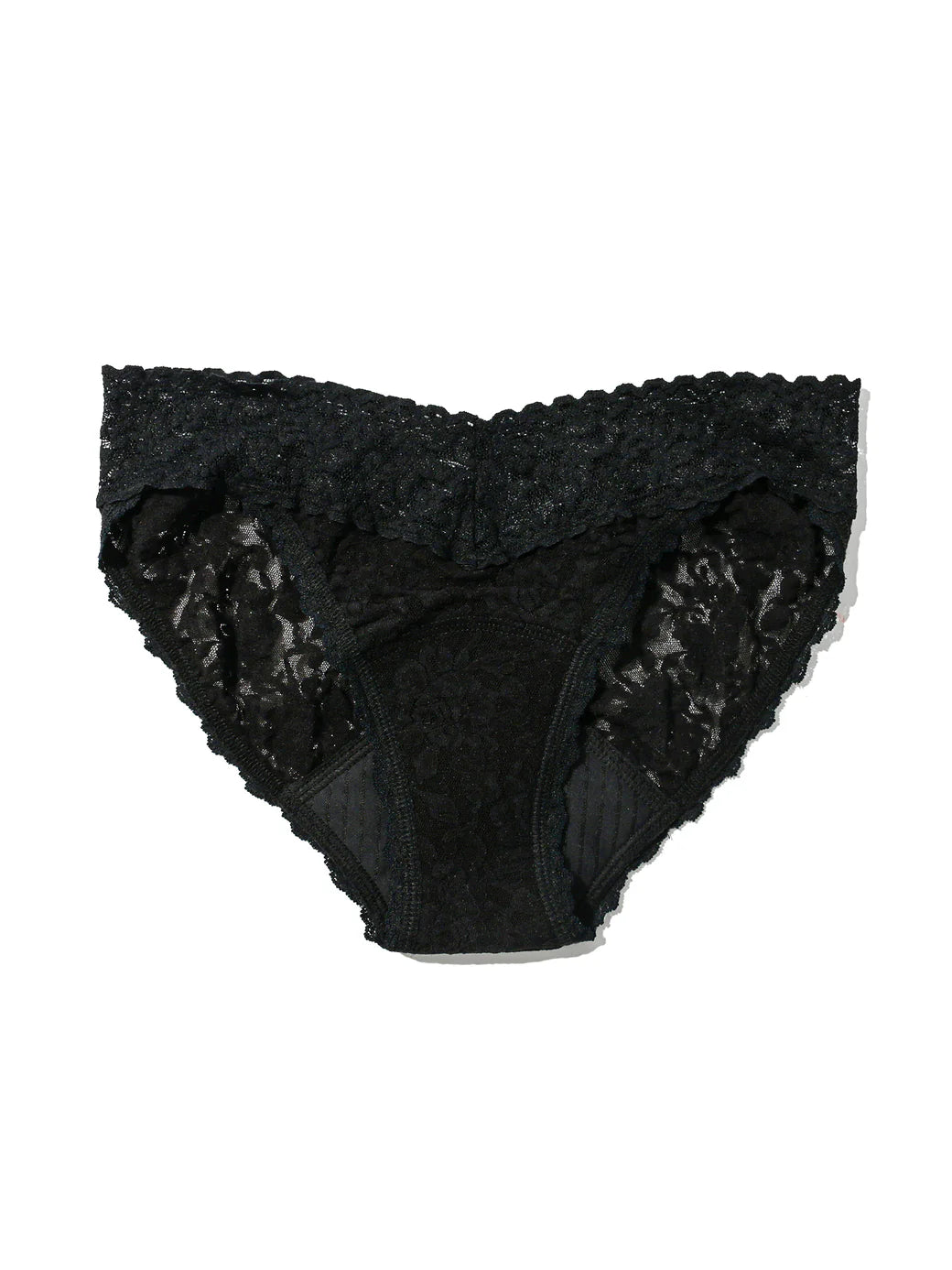 Signature Lace Leakproof V-Kini - Black
