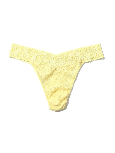 Signature Lace Original Rise Thong - It's Bananas