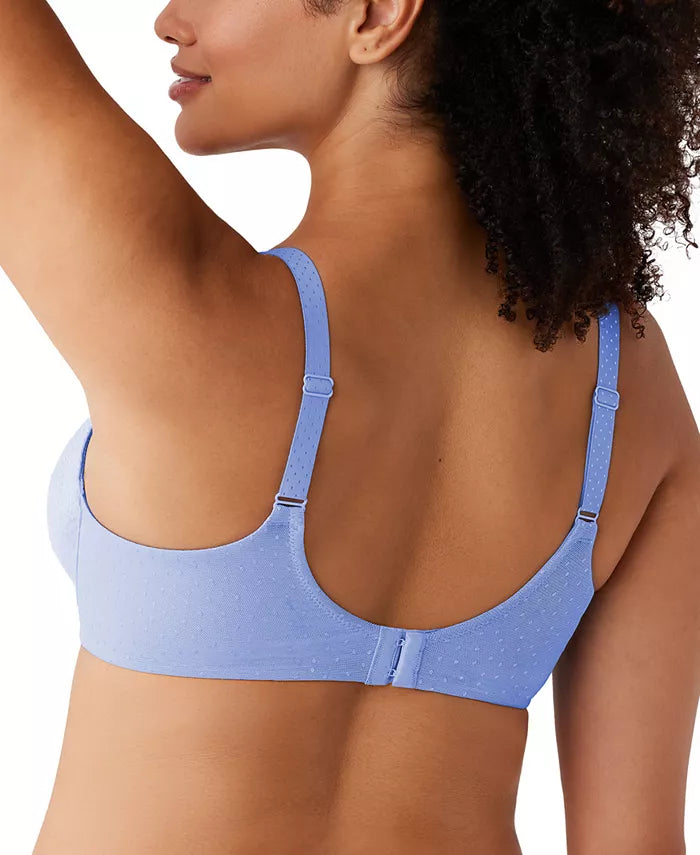 Back Appeal Underwire Bra - Blue Hydrangea