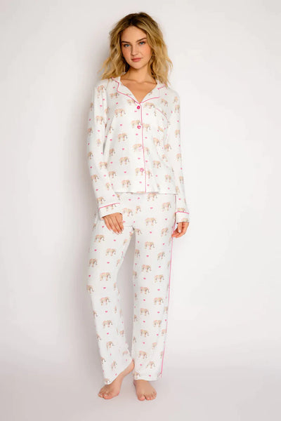 Love A Ton PJ Set - Ivory