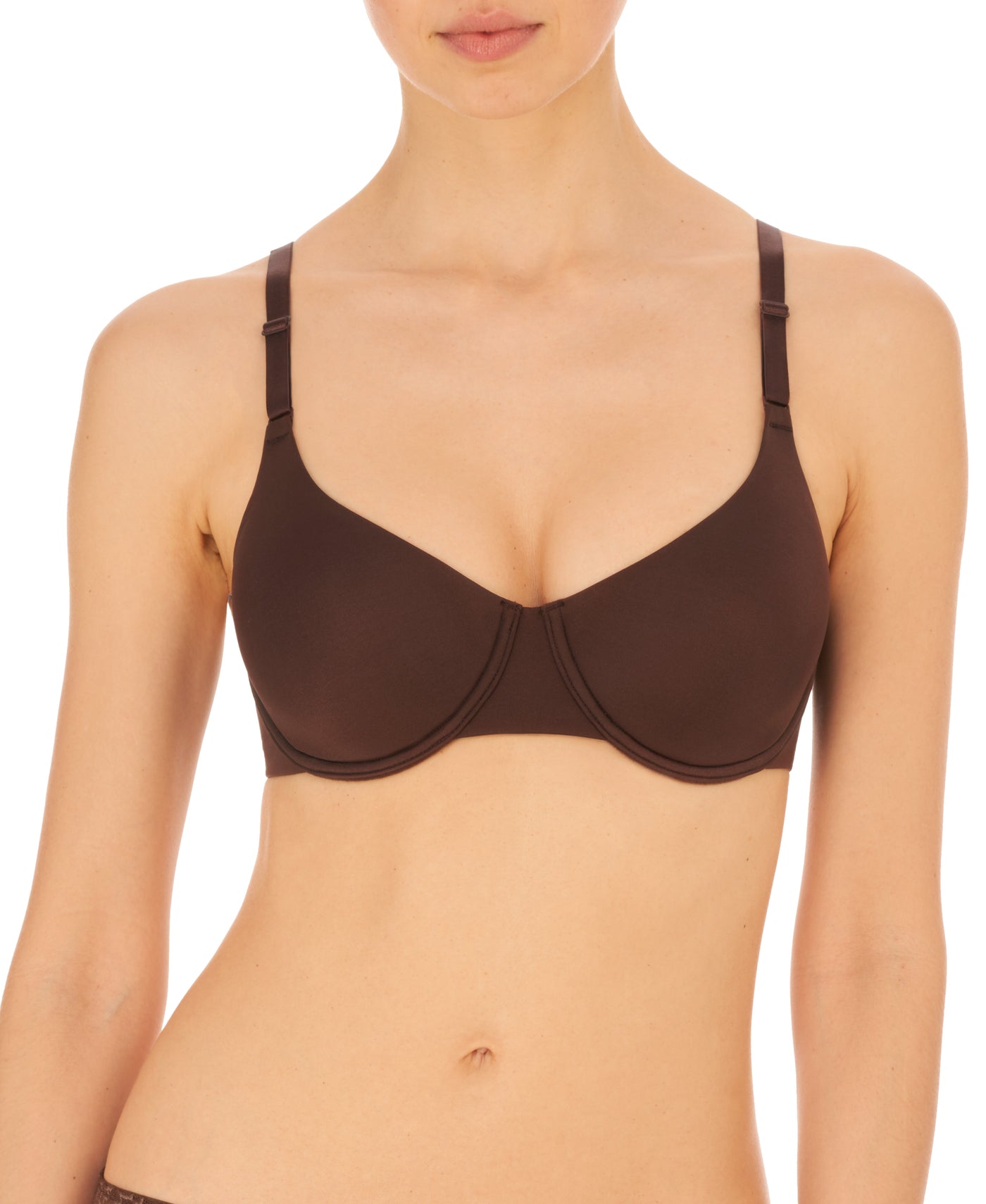 Liquid Full Fit Contour Underwire Bra - Java