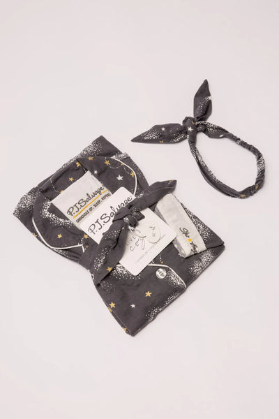 Flannels PJ Set - Pewter