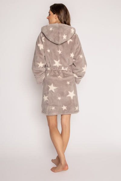 Let's Get Cozy Robe - Light Grey