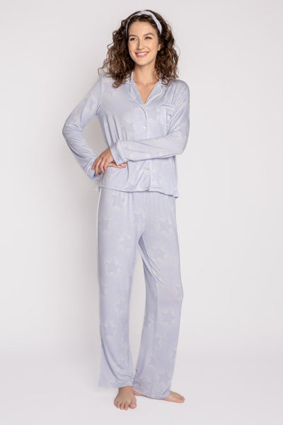 Twinkle Star PJ Set - Blue Mist