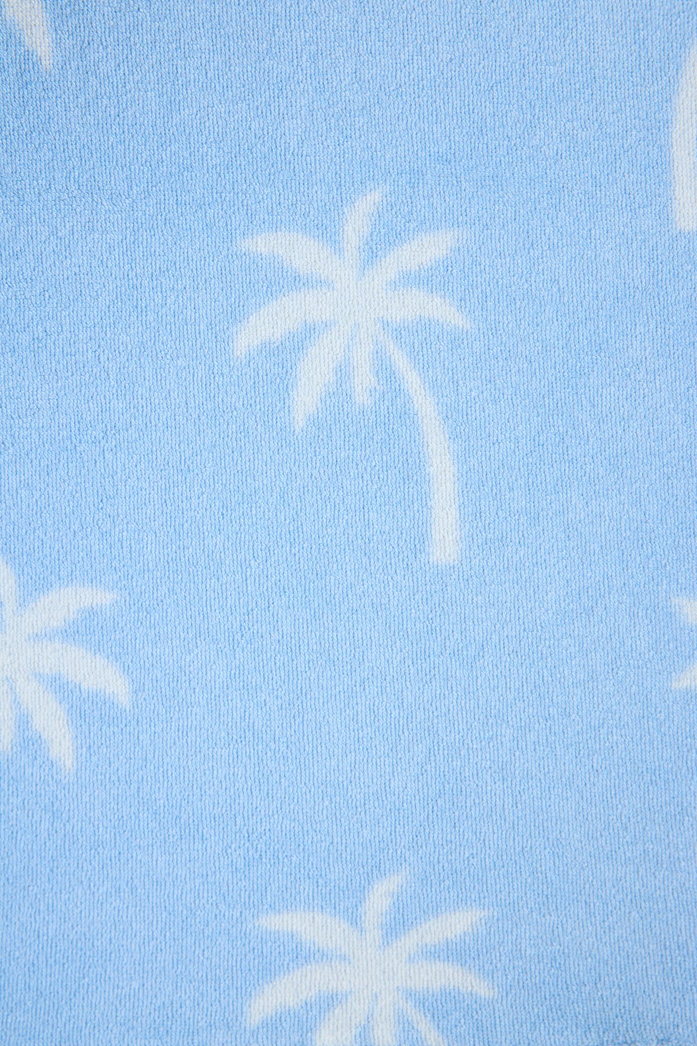 Cabana Paradise Palm Print Lounge Pants - Bright Blue