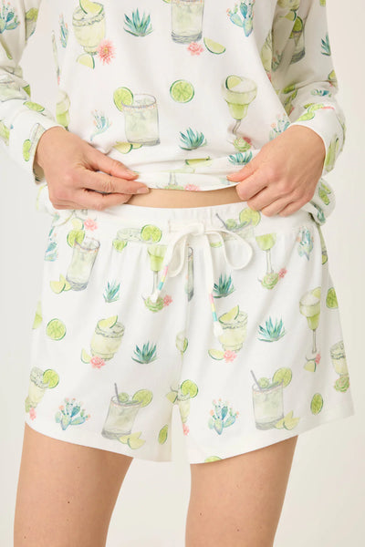 Limes & Sunshine Shorts - Ivory