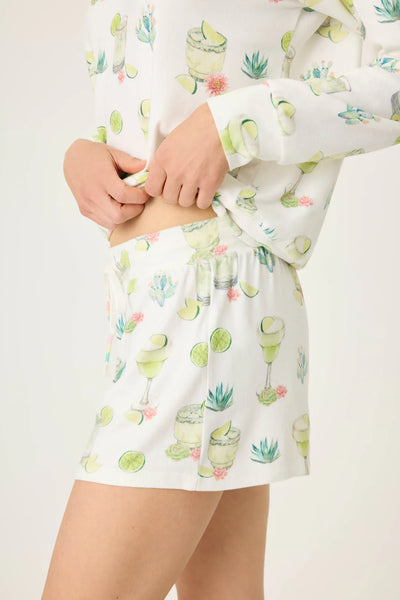 Limes & Sunshine Shorts - Ivory
