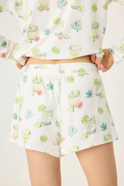 Limes & Sunshine Shorts - Ivory