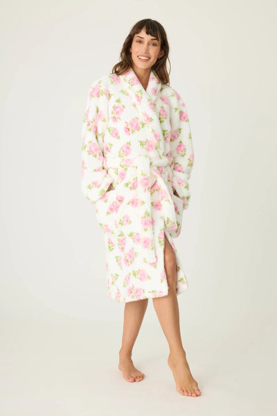 Lets Get Cozy Robe - Ivory