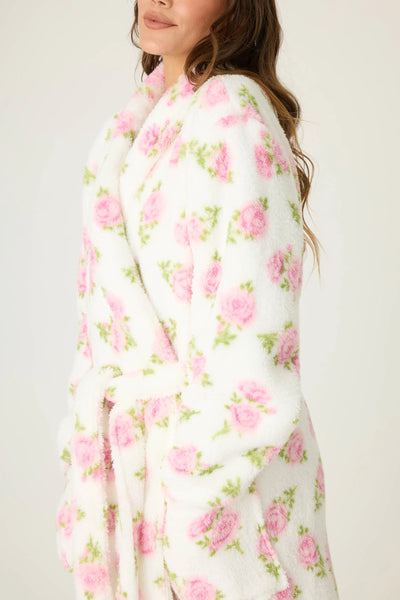 Lets Get Cozy Robe - Ivory