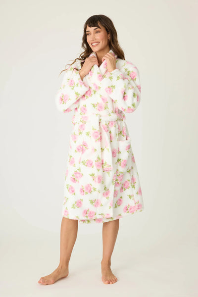 Lets Get Cozy Robe - Ivory