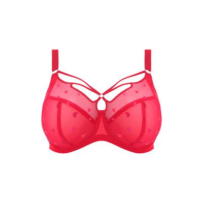 Sachi Plunge Bra - Red Confetti