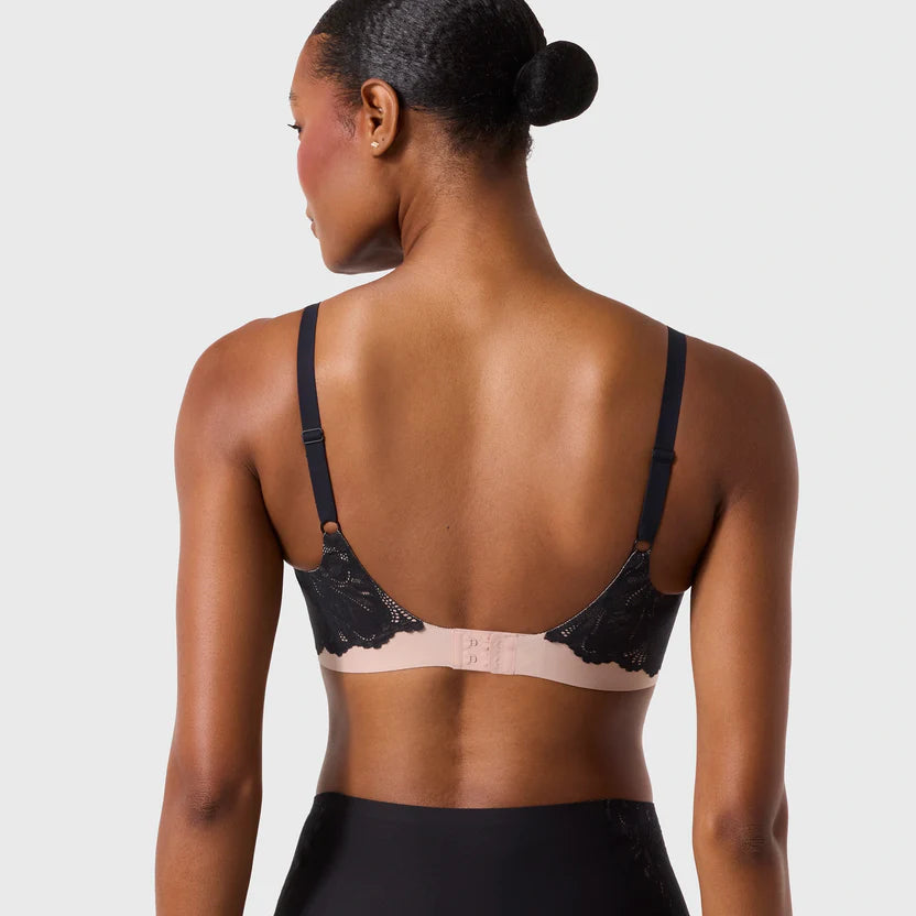Smooth Lace Beyond Bra - Noir Lace