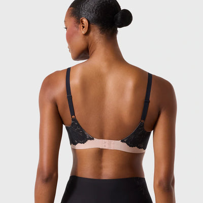 Smooth Lace Beyond Bra - Noir Lace