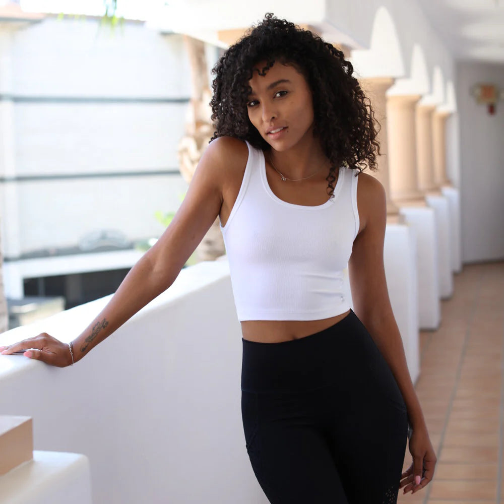 Bra30 Scoop Crop - Icy Lilac