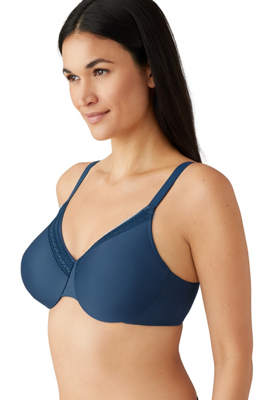 Perfect Primer Full Figure Underwire Bra - Sargasso Sea