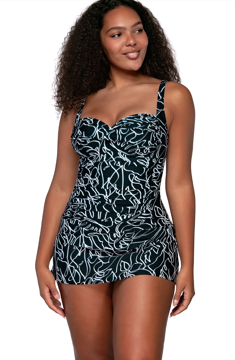 Sienna Swim Dress - Lost Palms