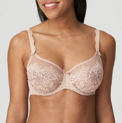 Madison Non-Padded Seamless Full Cup Bra - Caffe Latte