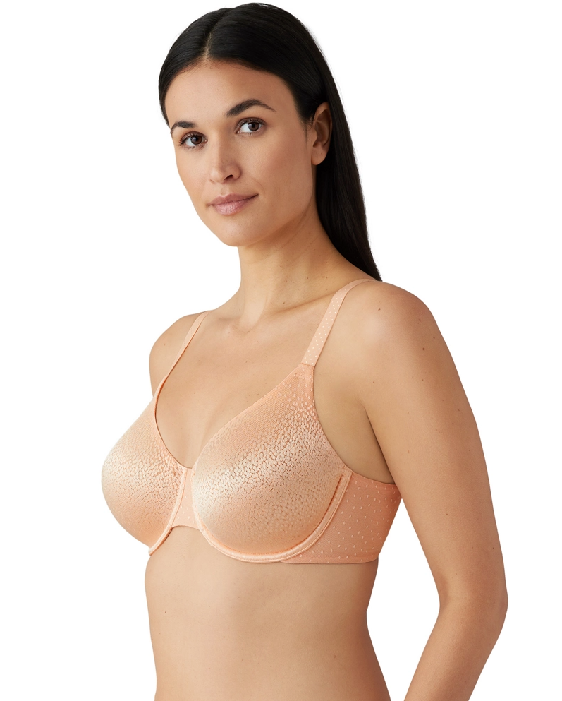 Back Appeal Underwire Bra - Almost Apricot