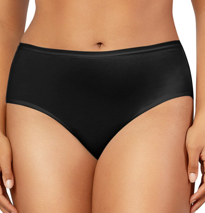 Cozy Hipster Panty- Black