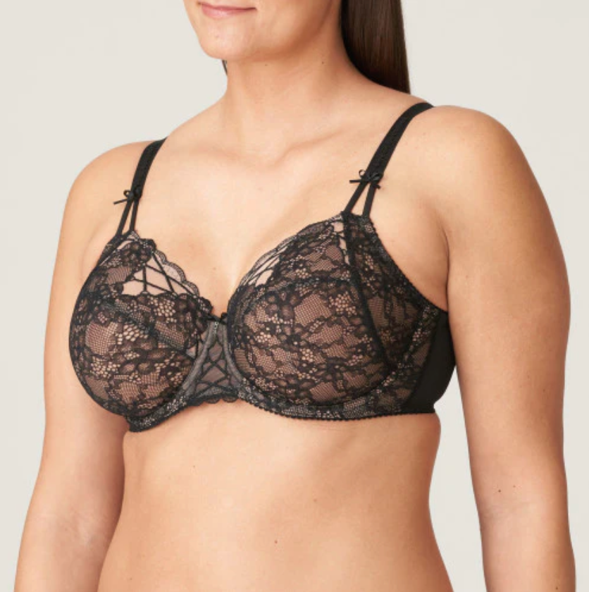 Liviona Full Cup Bra - Noir