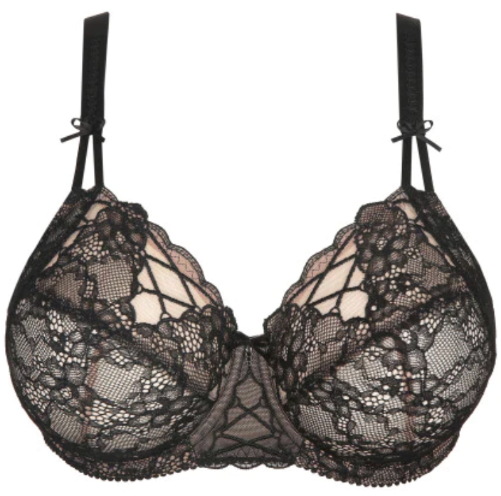 Liviona Full Cup Bra - Noir