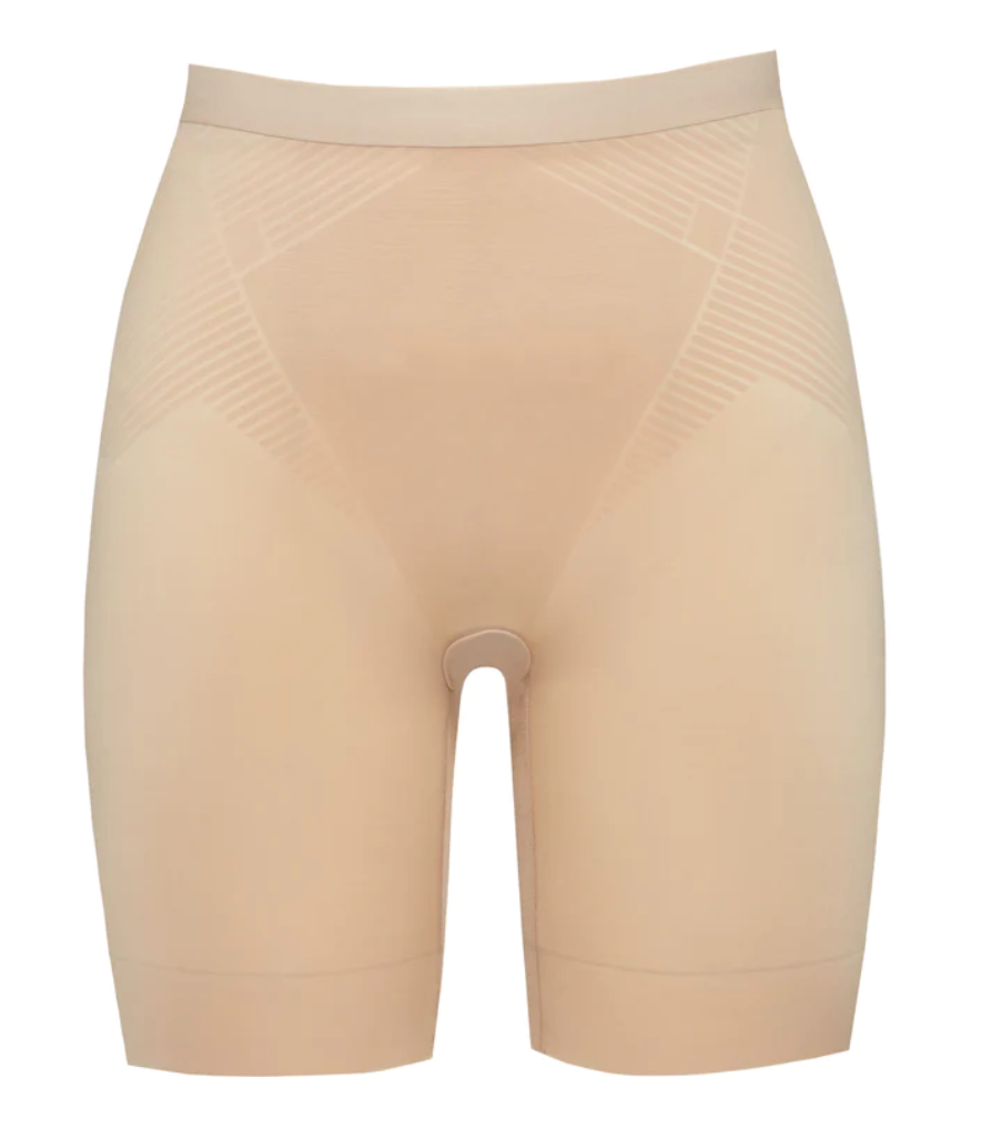 Thinstincts Mid-Thigh Short - Champagne