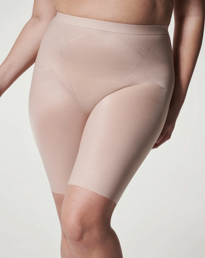 Thinstincts Mid-Thigh Short - Champagne