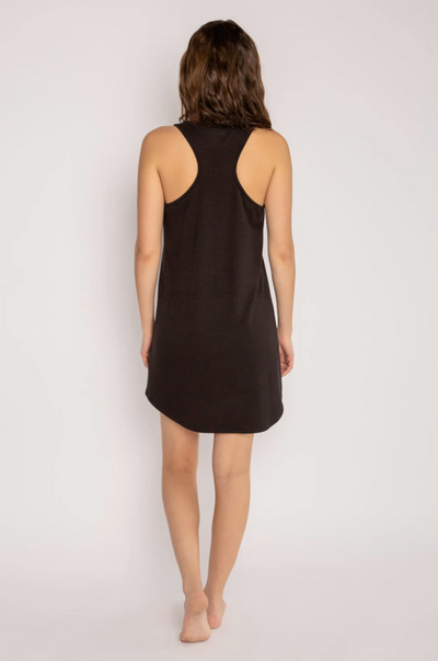 Jammie Essentials Lounge Dress- Black