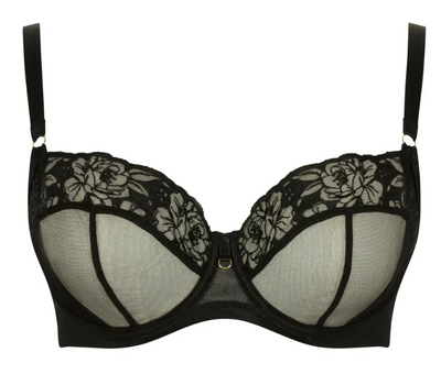 Rosa Balconnet Bra - Black