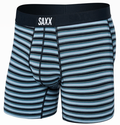 Vibe Boxer Brief - Microfield Stripe - Dark Ink