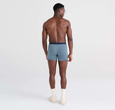 Vibe Boxer Brief - Microfield Stripe - Dark Ink