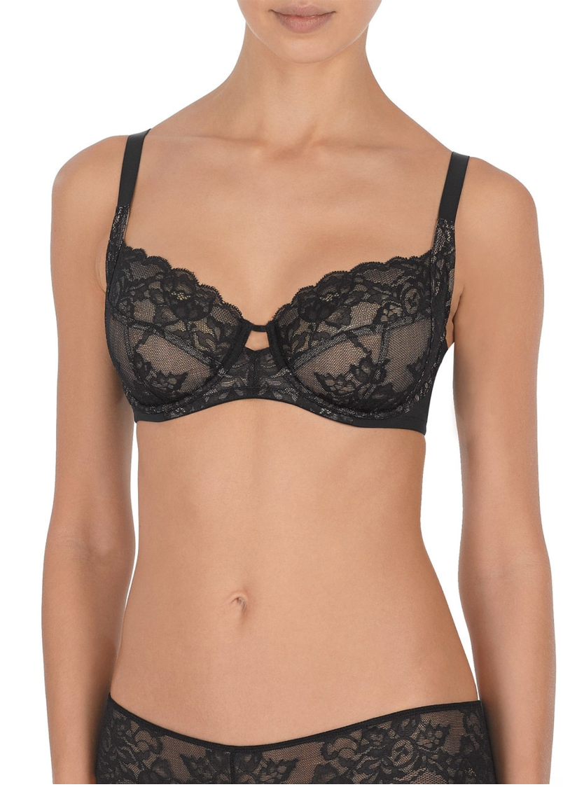 Statement Full Fit Bra - Black / Cafe