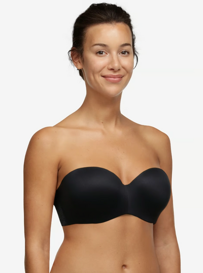 Norah Comfort Strapless Bra - Black