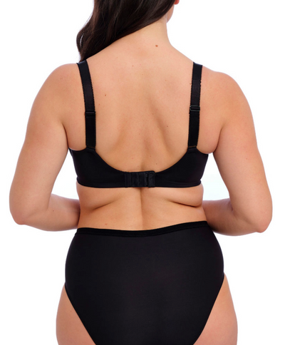 Demure Moulded Non-Padded Bra - Black