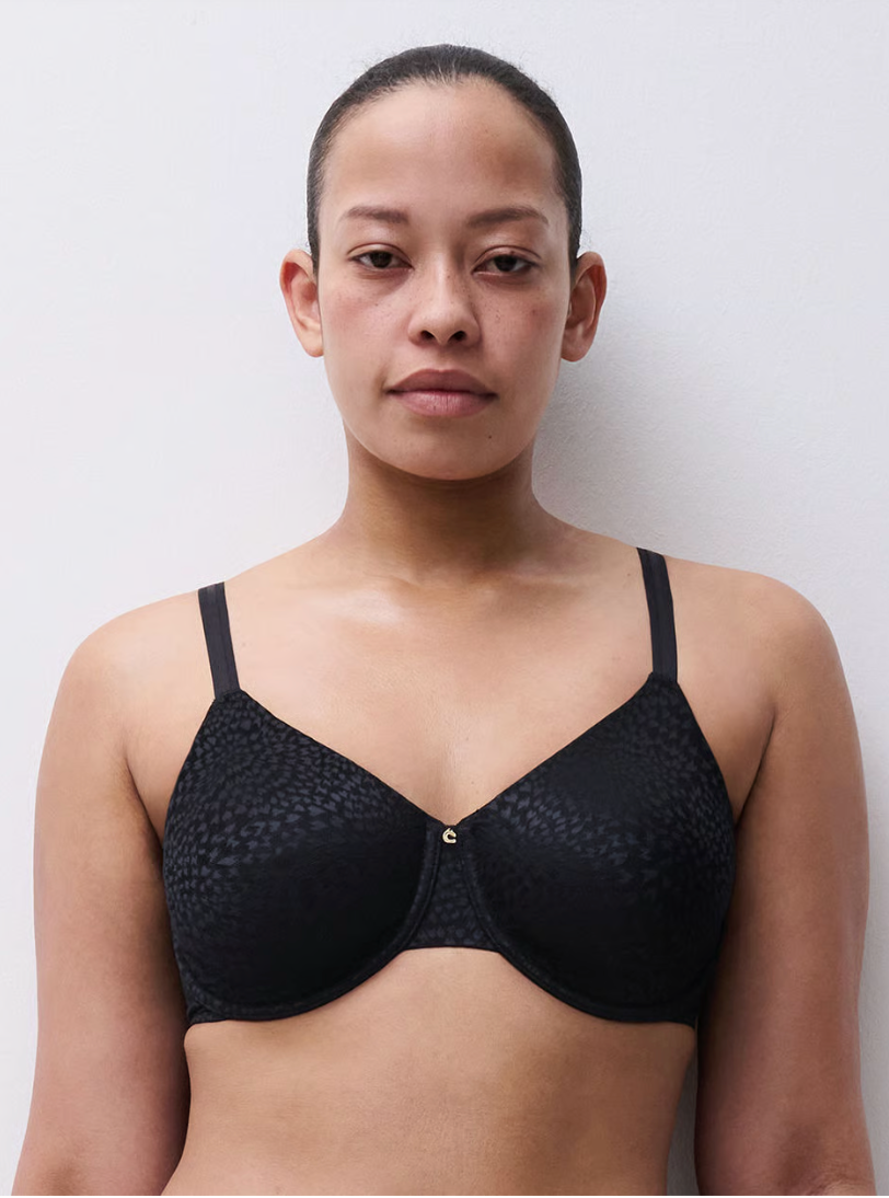 Magique Covering Molded Bra - Black