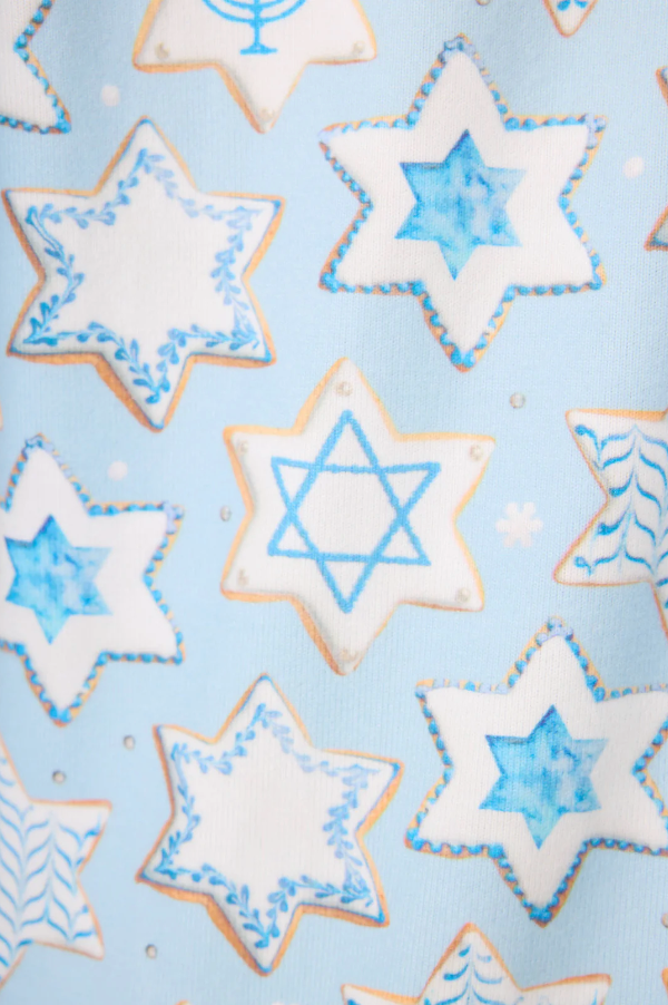 You Had Me At Shalom Cookie Print PJ Set