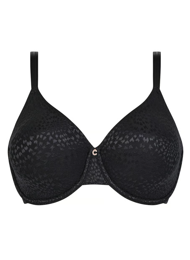 Magique Covering Molded Bra - Black