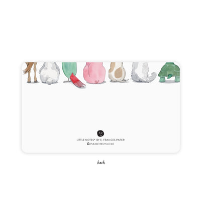 Little Note - Animal Friends