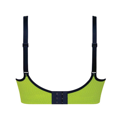 Air Control DeltaPad Active Maximum Support Sports Bra - Apple Green