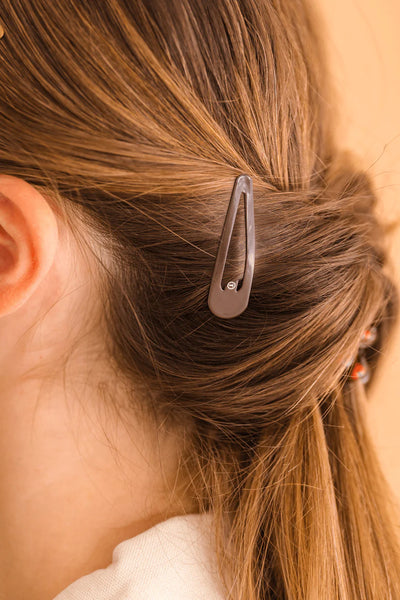 Snap Clip (6Ct) - Brown