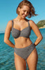 Olivia Full Cup Bikini Top - Black Gingham