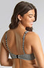 Olivia Full Cup Bikini Top - Black Gingham