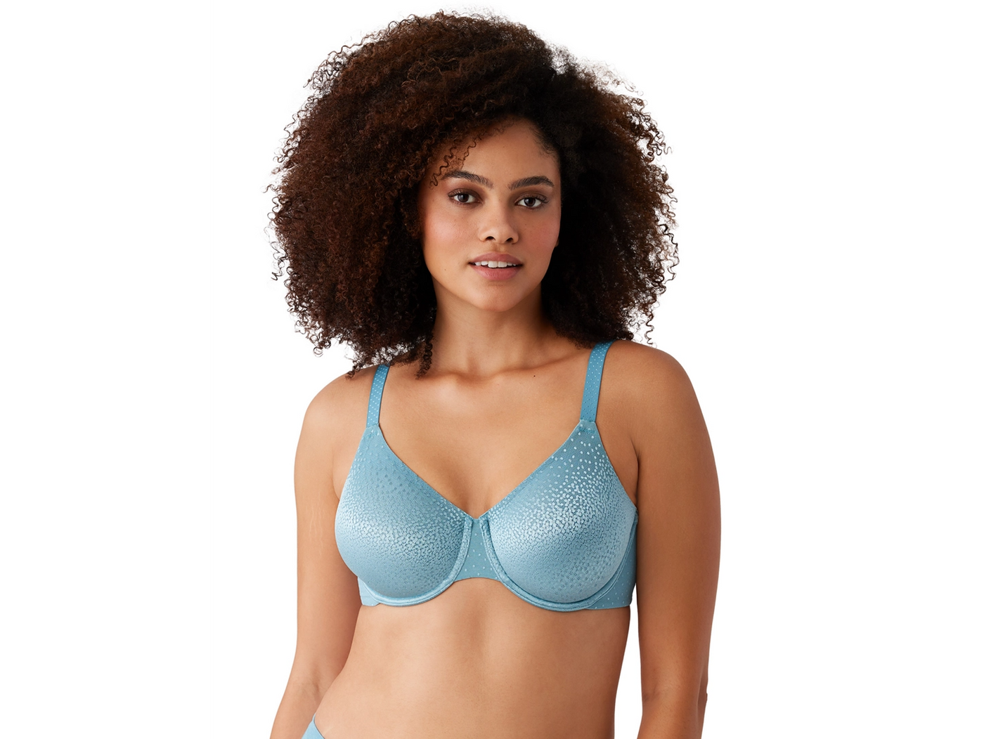 Back Appeal Underwire Bra - Adriatic Blue