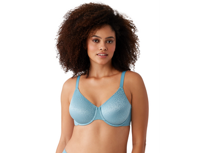 Back Appeal Underwire Bra - Adriatic Blue